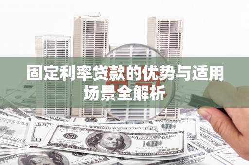 新田固定利率贷款的优势与适用场景全解析