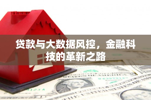 凤城贷款与大数据风控，金融科技的革新之路