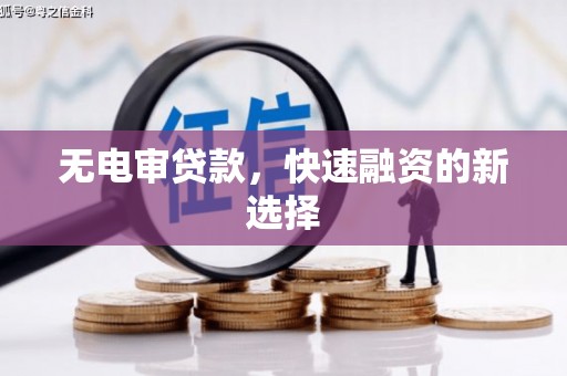 延平无电审贷款，快速融资的新选择