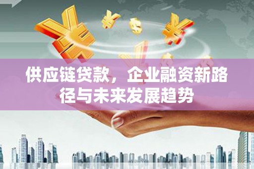 鹤岗供应链贷款，企业融资新路径与未来发展趋势
