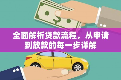 文水全面解析贷款流程，从申请到放款的每一步详解