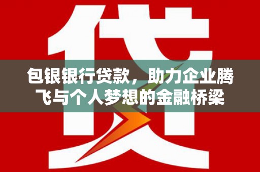 尼玛包银银行贷款，助力企业腾飞与个人梦想的金融桥梁