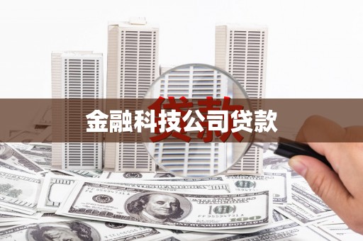 屏山金融科技公司贷款