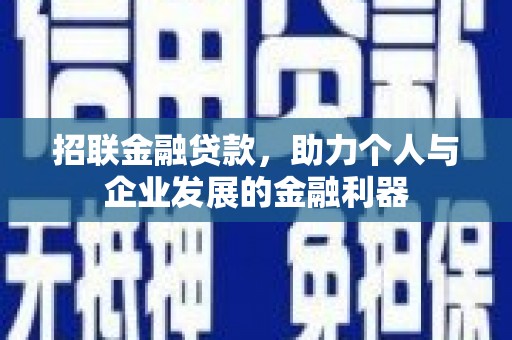 白云招联金融贷款，助力个人与企业发展的金融利器