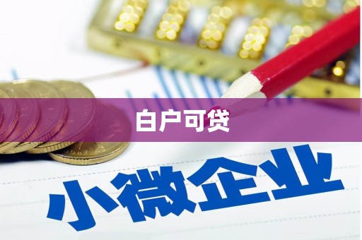 西岗白户可贷