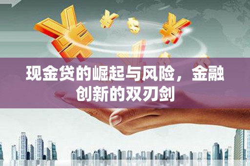 昭化现金贷的崛起与风险，金融创新的双刃剑