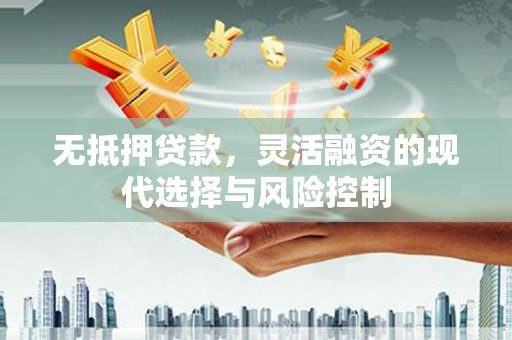 龙泉驿无抵押贷款，灵活融资的现代选择与风险控制
