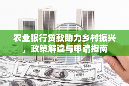 永宁农业银行贷款助力乡村振兴，政策解读与申请指南