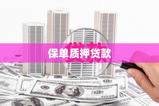 德格保单质押贷款